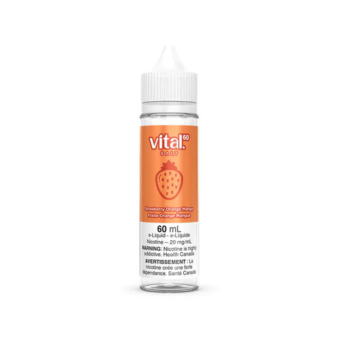 Strawberry Orange Mango by Vital 60 Salt, Size: 60ml, Nicotine: 20mg