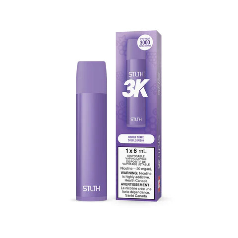 Double Grape - STLTH 3K Disposable, Nicotine: 20mg
