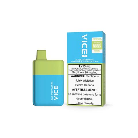 Blue Razz Melon Ice - Vice Box Disposable, Nicotine: 20mg (Discontinued)