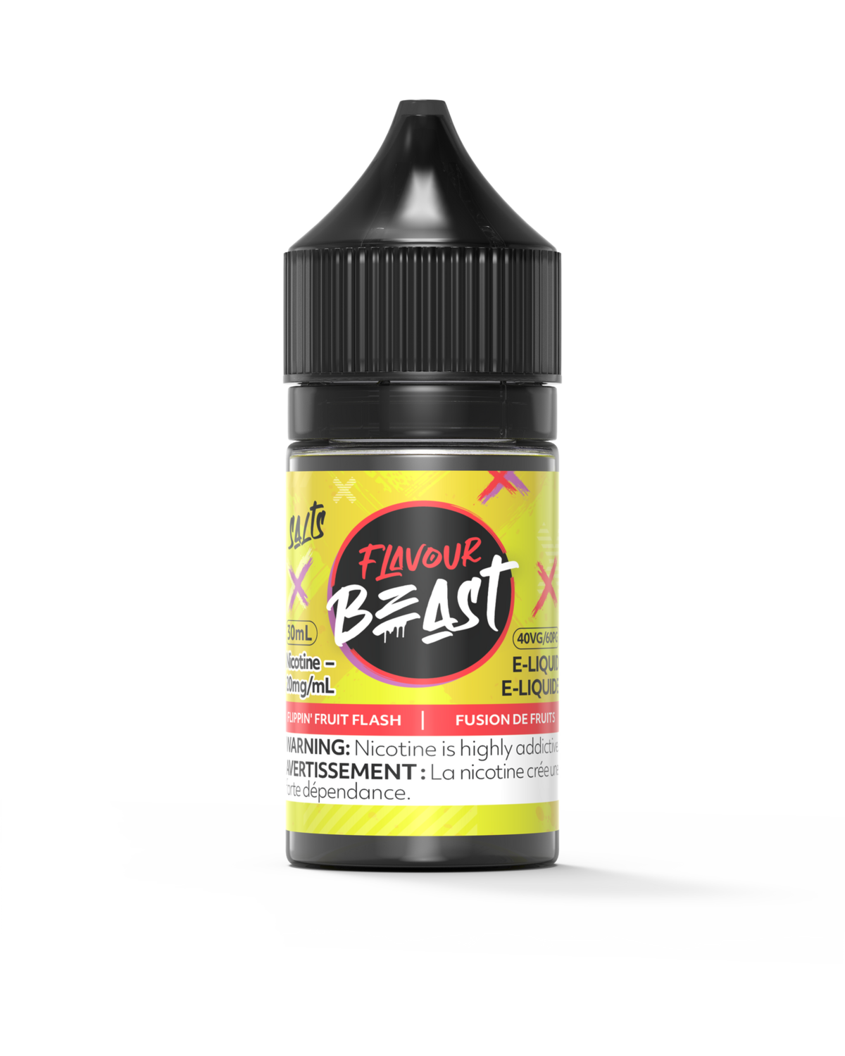 Flippin&#39; Fruit Flash by Flavour Beast Salt, Size: 30ml, Nicotine: 20mg