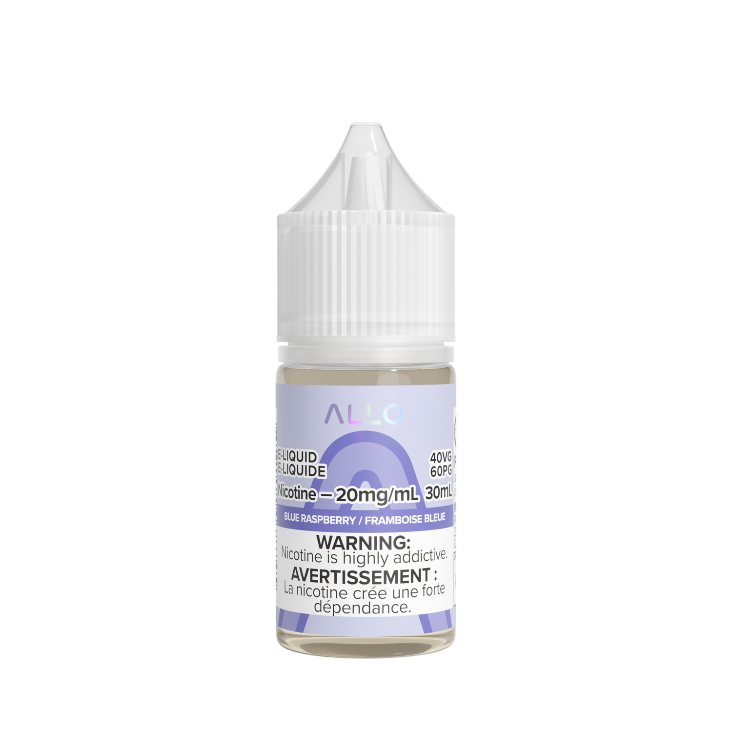 Blue Raspberry by Allo Salts, Size: 30ml, Nicotine: 20mg