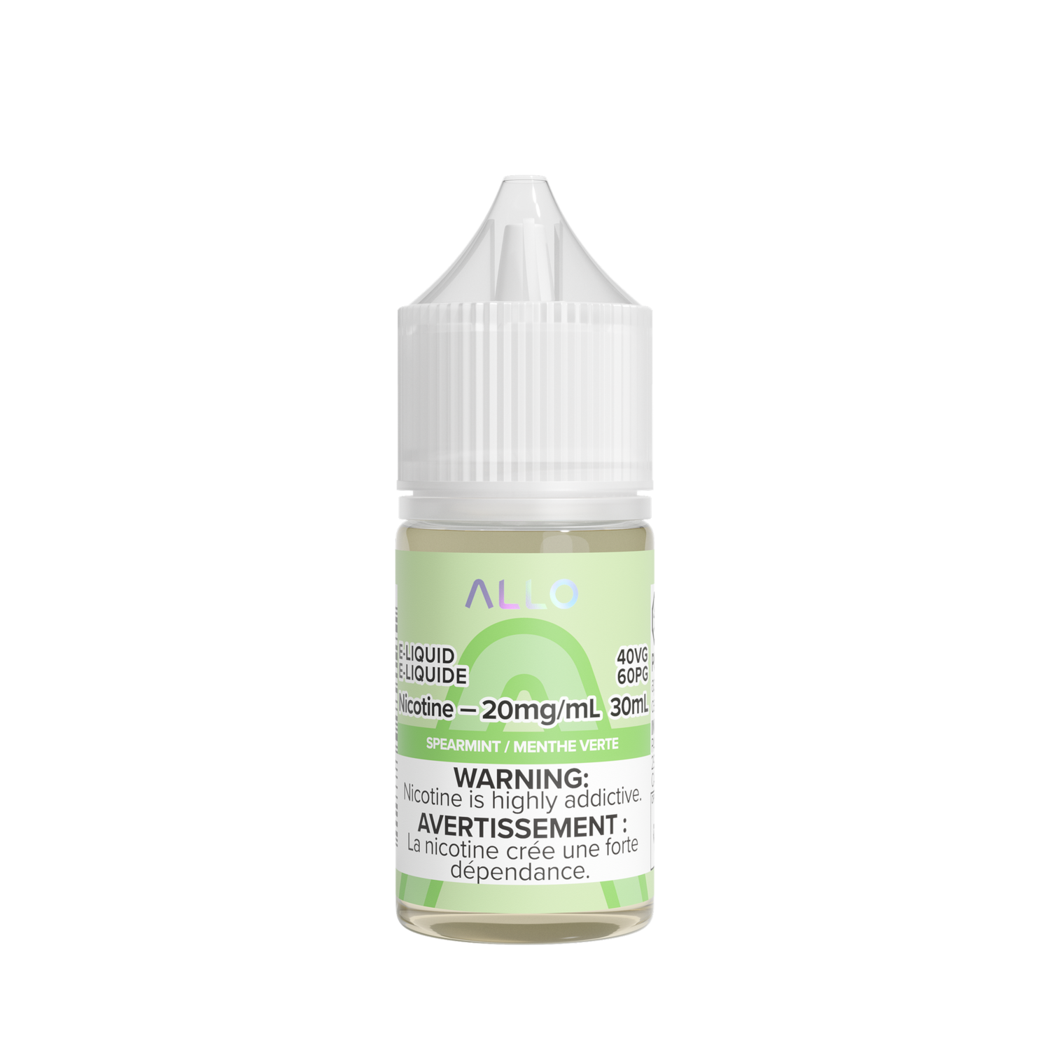 Spearmint by Allo Salts, Size: 30ml, Nicotine: 20mg