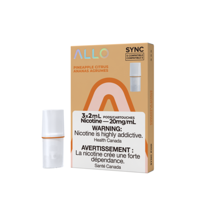 Pineapple Citrus Allo Sync Pods (S-Compatible), Nicotine: 20mg