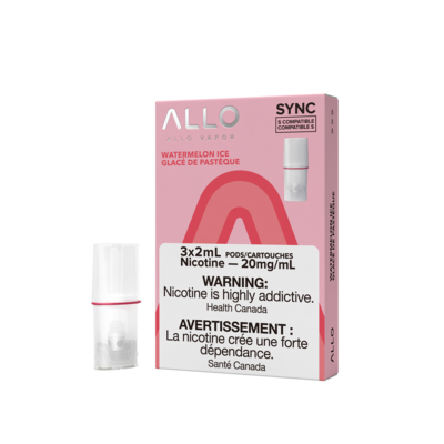 Watermelon Ice Allo Sync Pods (S-Compatible), Nicotine: 20mg