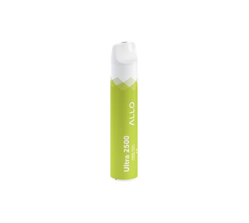 Green Apple - Allo Ultra 2500 Disposable, Nicotine: 20mg