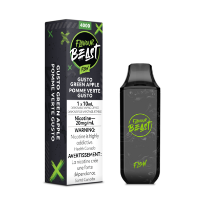 Gusto Green Apple - Flavour Beast Flow Disposable
