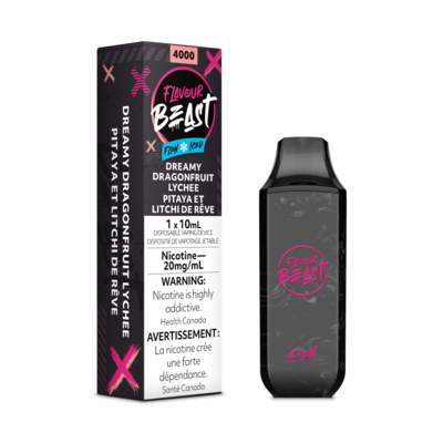 Dreamy Dragonfruit Lychee Iced - Flavour Beast Flow Disposable