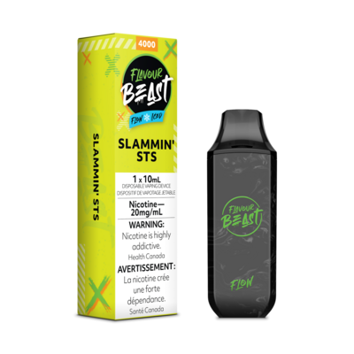 Slammin' STS (Sour Snap Iced) - Flavour Beast Flow Disposable