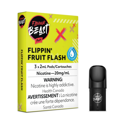 Flippin' Fruit Flash (Rainbow Burst) - Flavour Beast Pods (S-Compatible)