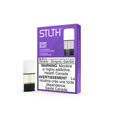 Berry Blast STLTH Pods, Nicotine: 0mg