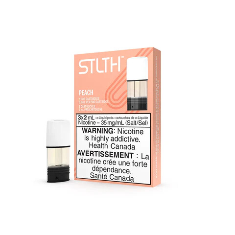 Peach STLTH Pods, Nicotine: 20mg