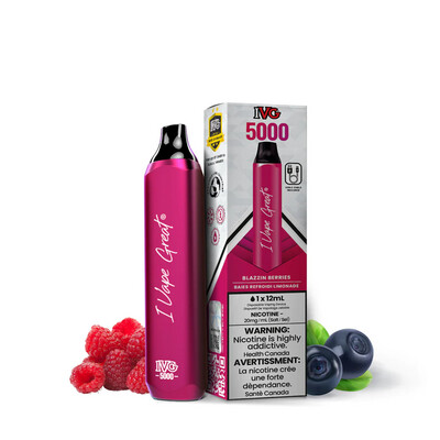 Blazin' Berries - IVG Bar Max Disposable
