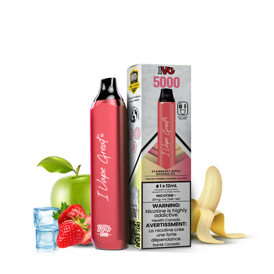Strawberry Apple Banana Ice - IVG Bar Max Disposable