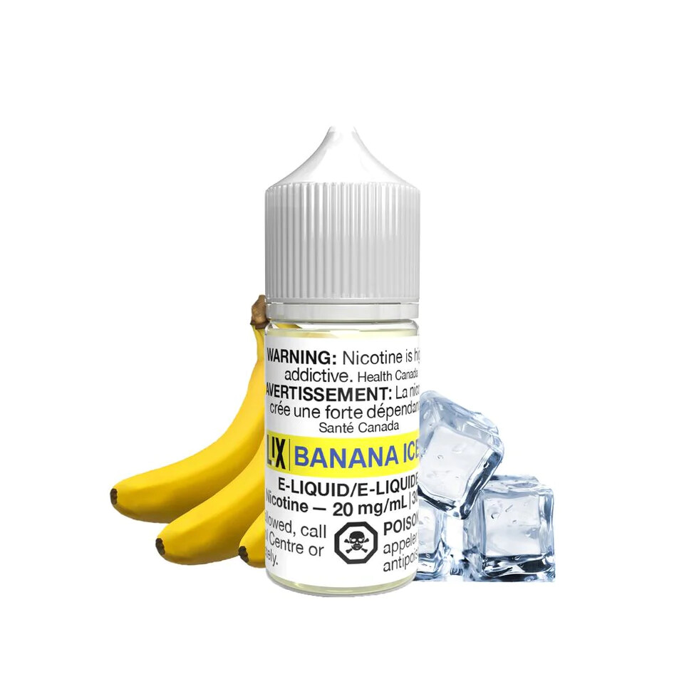 Banana Iced by L!X Nitro Salt