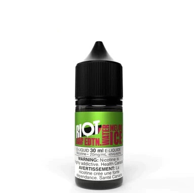 Watermelon Ice by Riot Bar Salt, Size: 30ml, Nicotine: 10mg