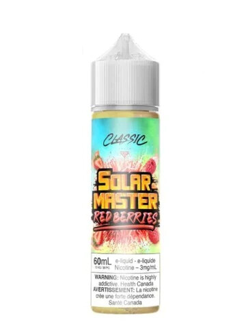 Red Berries by Solar Master, Size: 60ml, Nicotine: 3mg