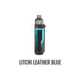 VooPoo Argus Pro Pod Kit, Color: Litchi Leather Blue