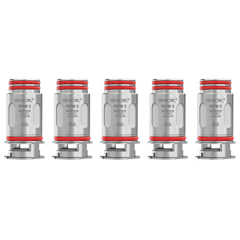 Smok RPM3 Replacement Coils, Resistance: 0.15ohm Meshed