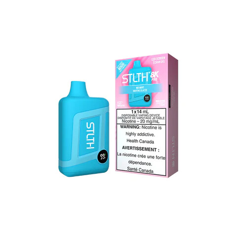 Ice Mint - STLTH 8K Pro Disposable, Nicotine: 20mg