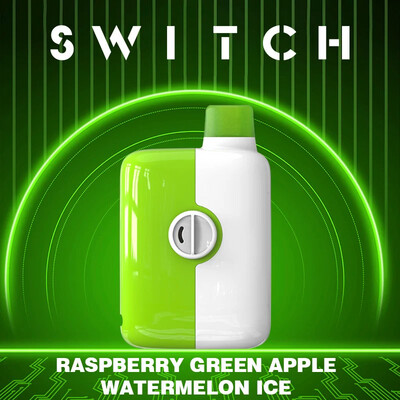 Green Apple Raspberry Watermelon Ice - Mr. Fog Switch Disposable