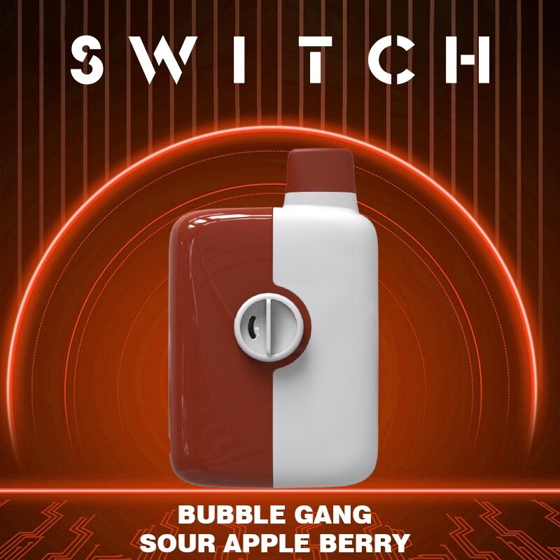 Bubble Gang Sour Apple Berry - Mr. Fog Switch Disposable