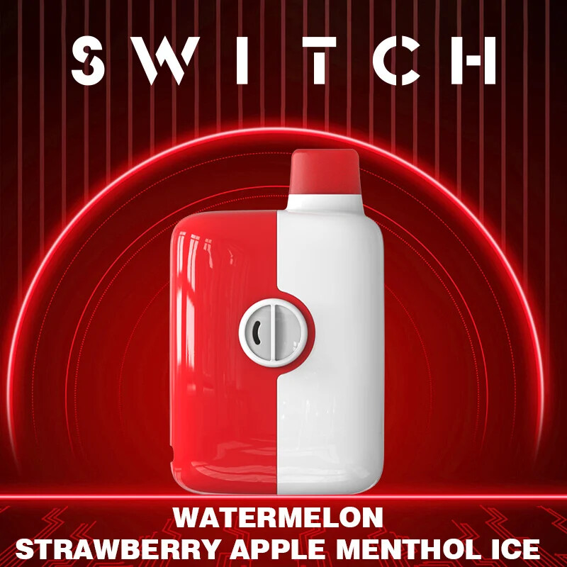 Watermelon Strawberry Apple Menthol Ice - Mr. Fog Switch Disposable