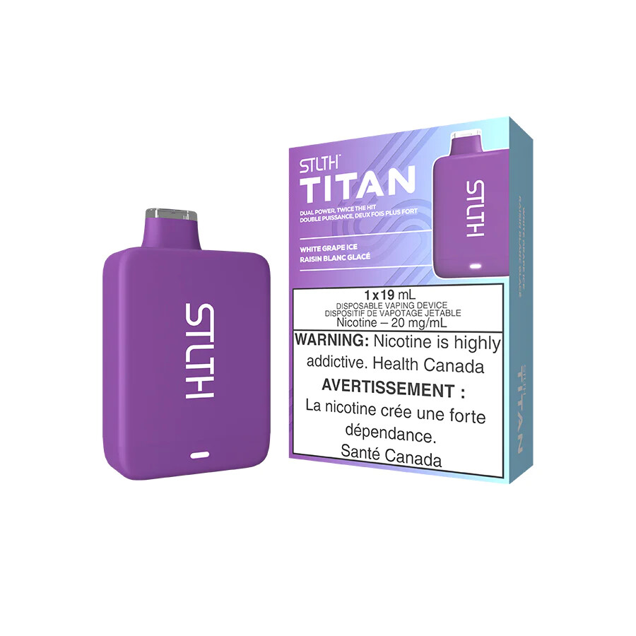White Grape Ice - STLTH Titan Disposable