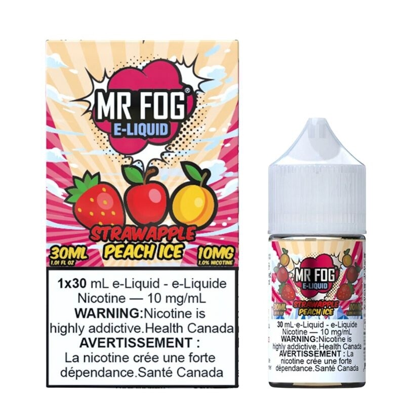 Strawapple Peach by Mr. Fog Salt, Size: 30ml, Nicotine: 20mg