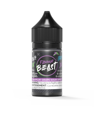Grapplin&#39; Grape Sour Apple Iced by Flavour Beast Salt