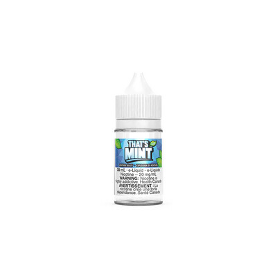 Menthol Blast by That&#39;s Mint Salt, Size: 30ml, Nicotine: 12mg