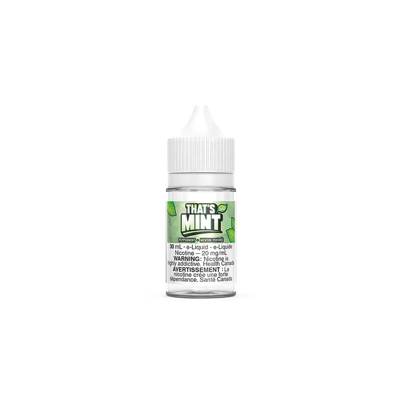 Peppermint by That&#39;s Mint Salt, Size: 30ml, Nicotine: 12mg