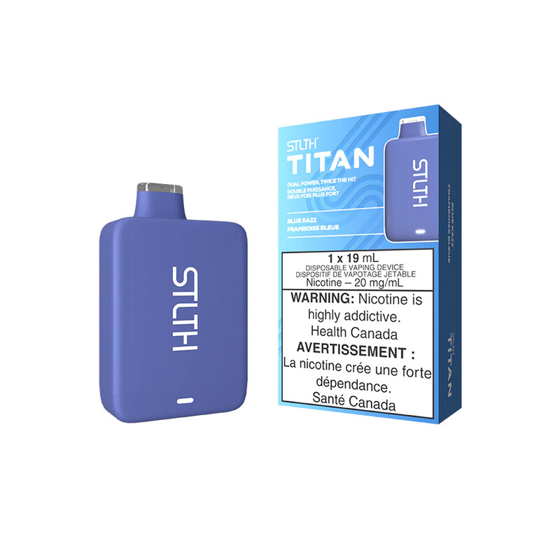 Blue Razz - STLTH Titan Disposable, Nicotine: 20mg