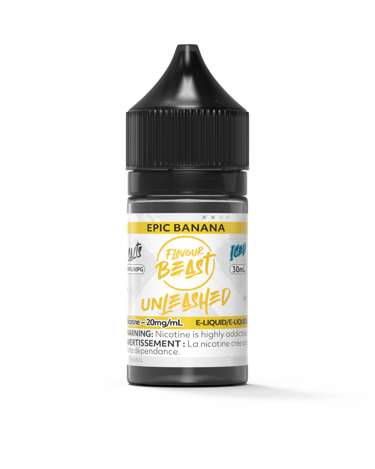 Epic Banana by Flavour Beast Unleashed Salt, Size: 30ml, Nicotine: 20mg