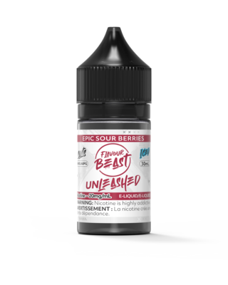 Epic Sour Berries by Flavour Beast Unleashed Salt, Size: 30ml, Nicotine: 20mg