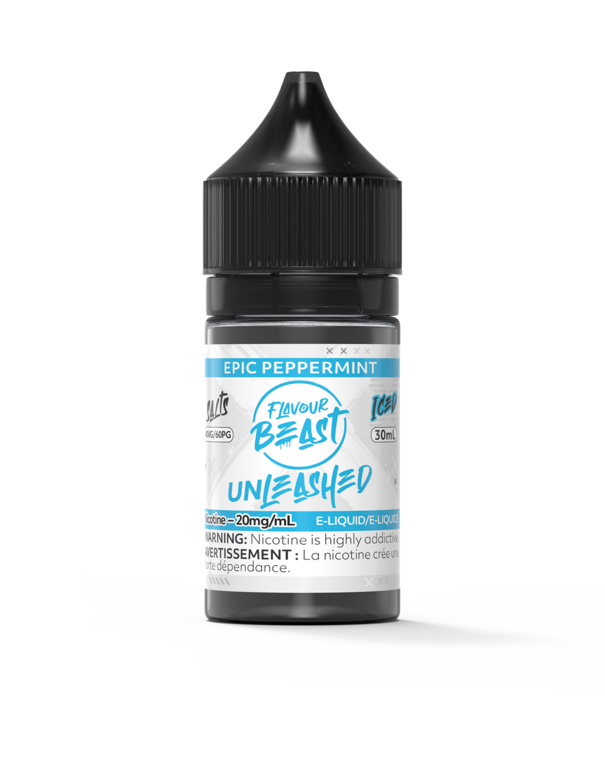 Epic Peppermint by Flavour Beast Unleashed Salt, Size: 30ml, Nicotine: 20mg
