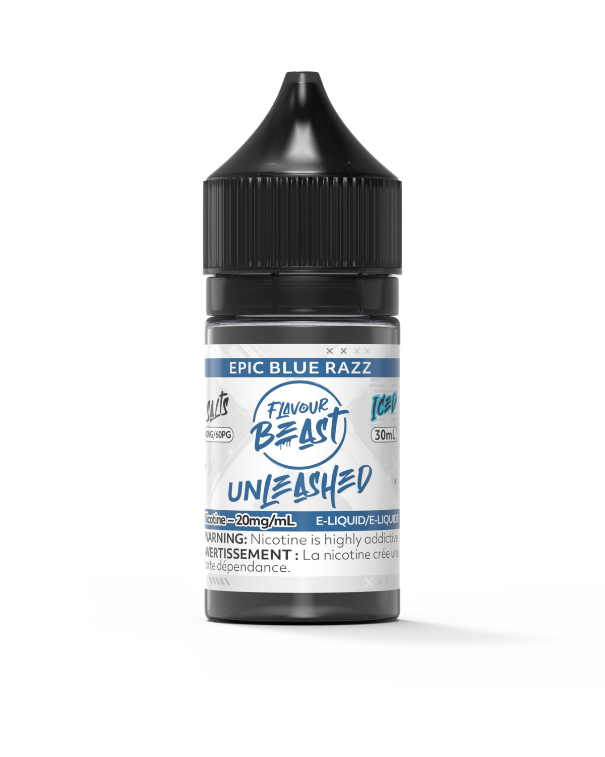 Epic Blue Razz by Flavour Beast Unleashed Salt, Size: 30ml, Nicotine: 20mg