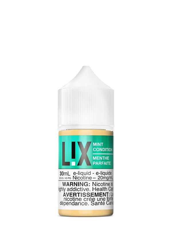 Mint Condition by L!X Salt, Size: 30ml, Nicotine: 10mg