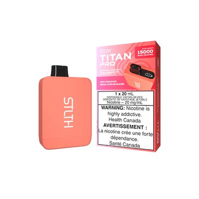 Juicy Peach Ice - STLTH Titan Pro Disposable