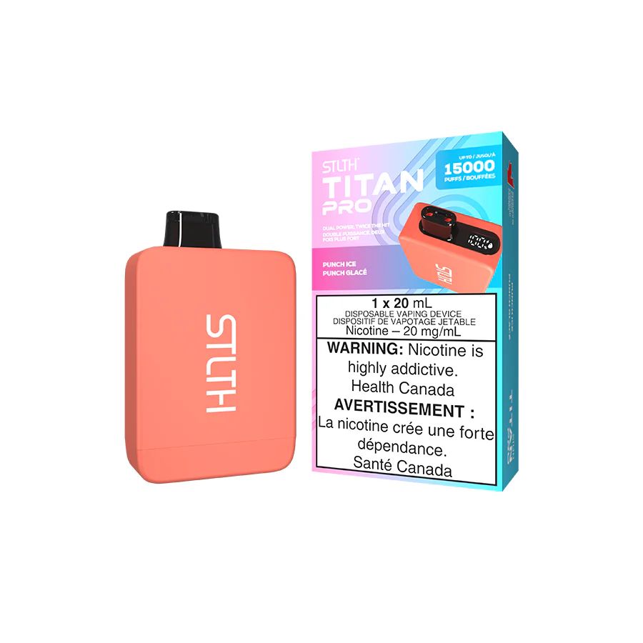 Punch Ice - STLTH Titan Pro Disposable, Nicotine: 20mg