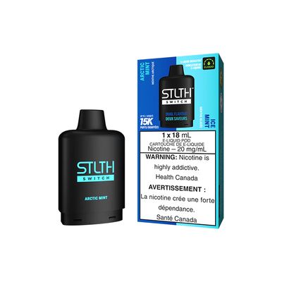 Arctic Mint and Ice Mint STLTH Switch Pod