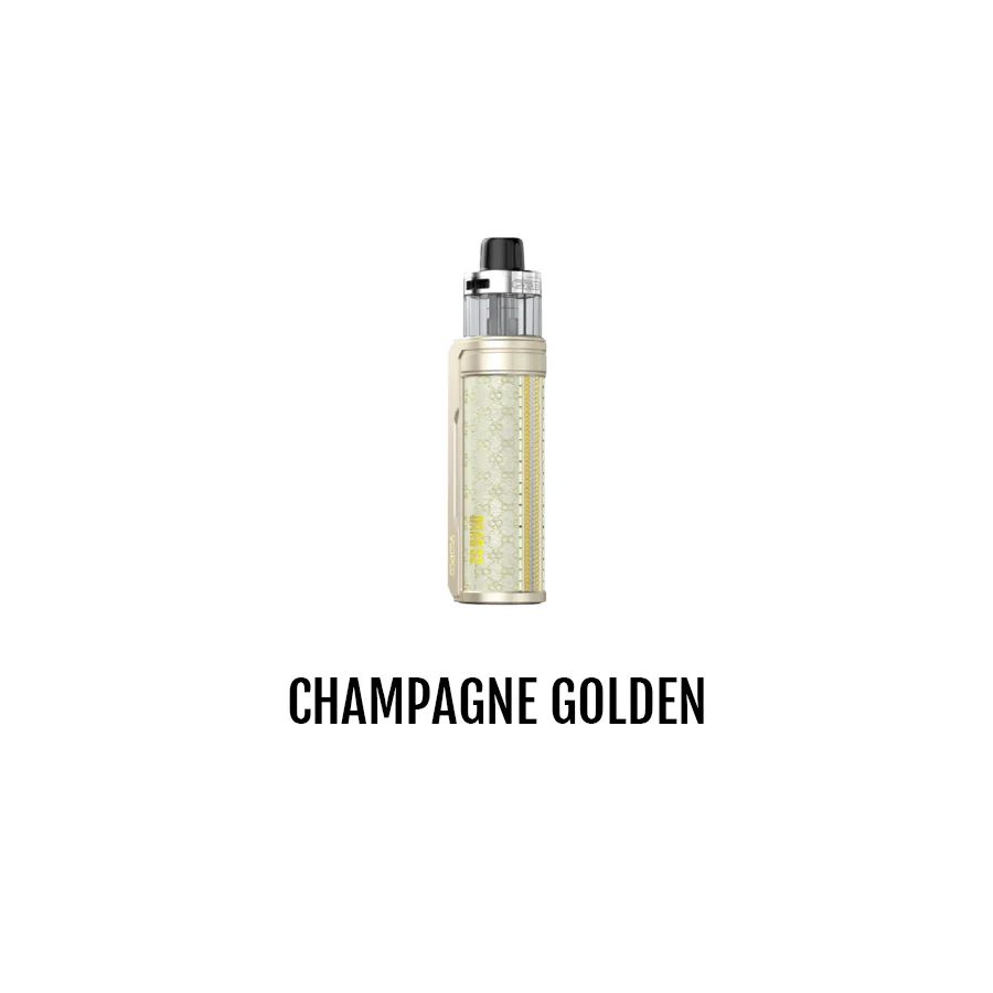 VooPoo Drag S2 Pod Kit, Color: Champagne Golden