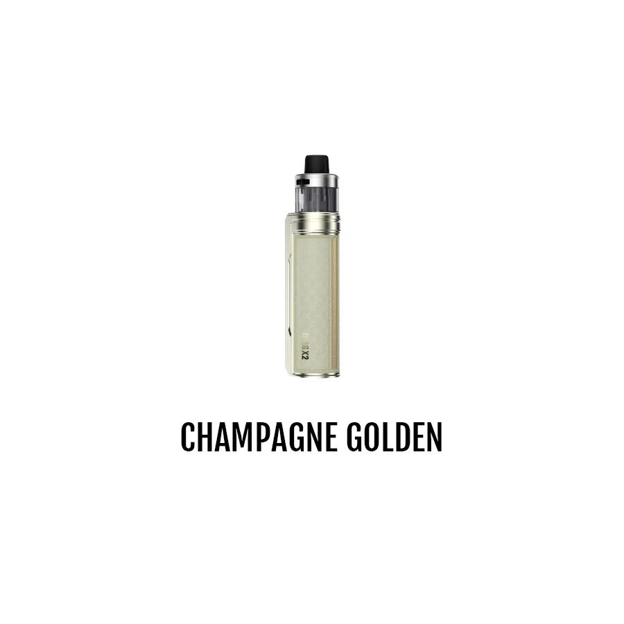 VooPoo Drag X2 Pod Kit, Color: Champagne Golden