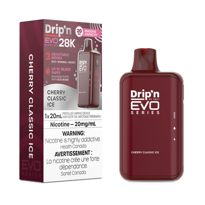 Cherry Classic - Drip&#39;n by Envi Evo Series 28K Disposable