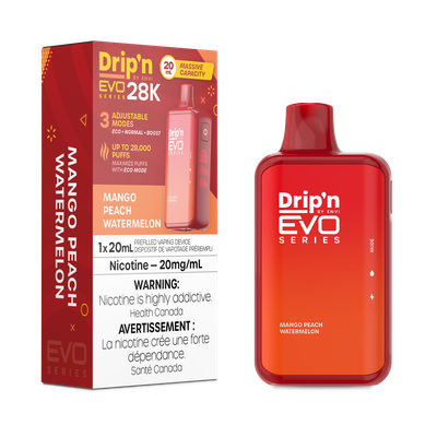 Mango Peach Watermelon - Drip&#39;n by Envi Evo Series 28K Disposable