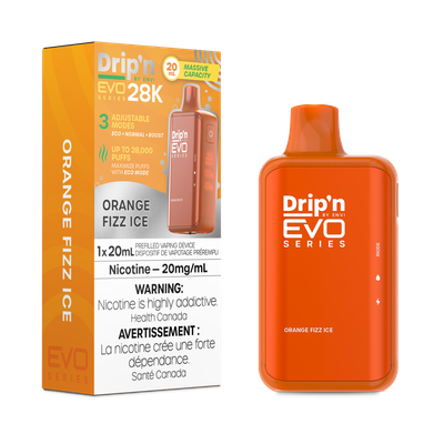 Orange Fizz - Drip&#39;n by Envi Evo Series 28K Disposable