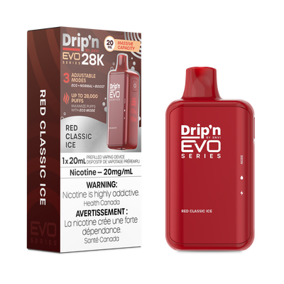 Red Classic - Drip&#39;n by Envi Evo Series 28K Disposable