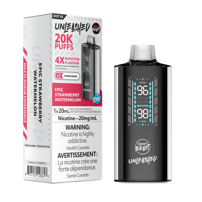 Epic Strawberry Watermelon Iced - Flavour Beast Unleashed 20K Disposable