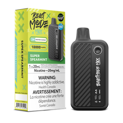 Super Spearmint Iced - Flavour Beast Beast Mode Max