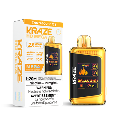 Cantaloupe Ice - Kraze HD Mega 20K Disposable