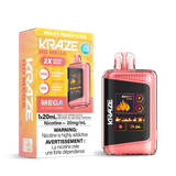 Frizzy Peach G Ice - Kraze HD Mega 20K Disposable, Nicotine: 20mg